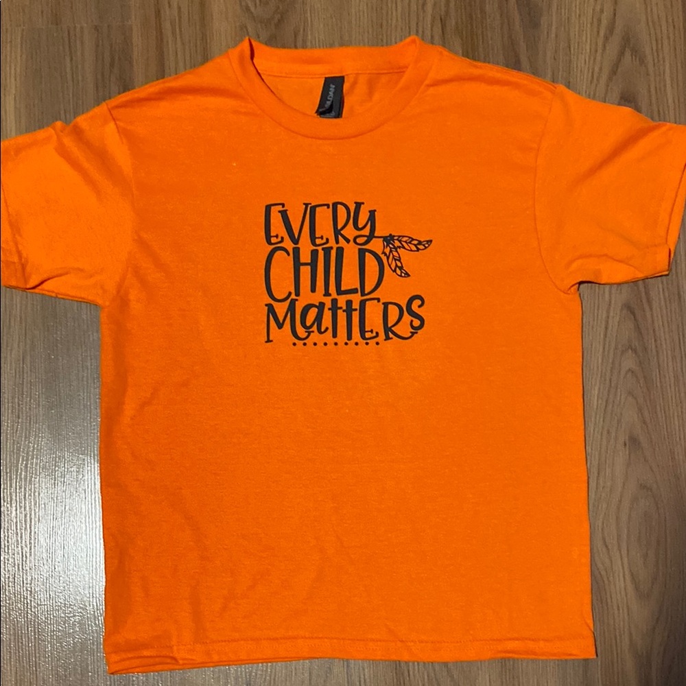 🚨2/$15. Orange Shirt Day - Every Child Matters shirt. Youth Medium